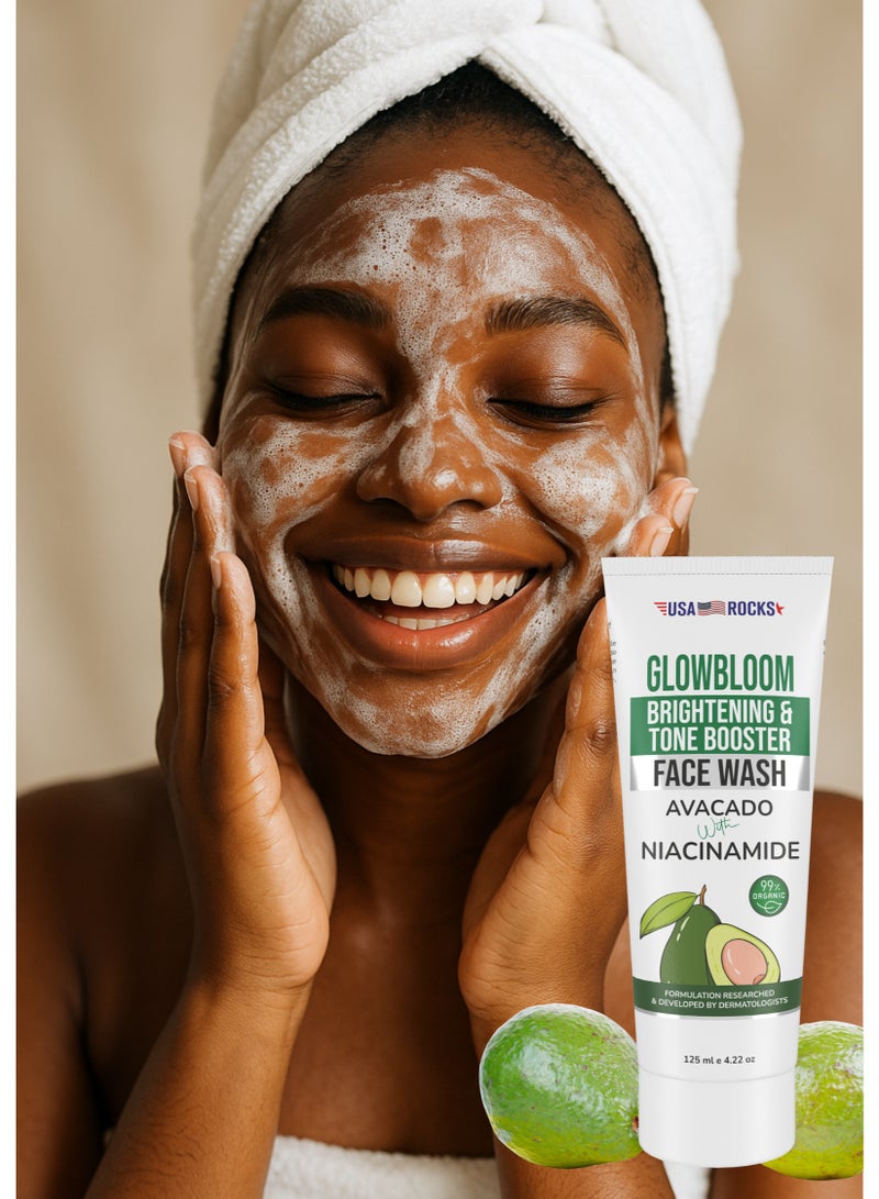 USA ROCKS Facewash - Avocado & Niacinamide - Image 3